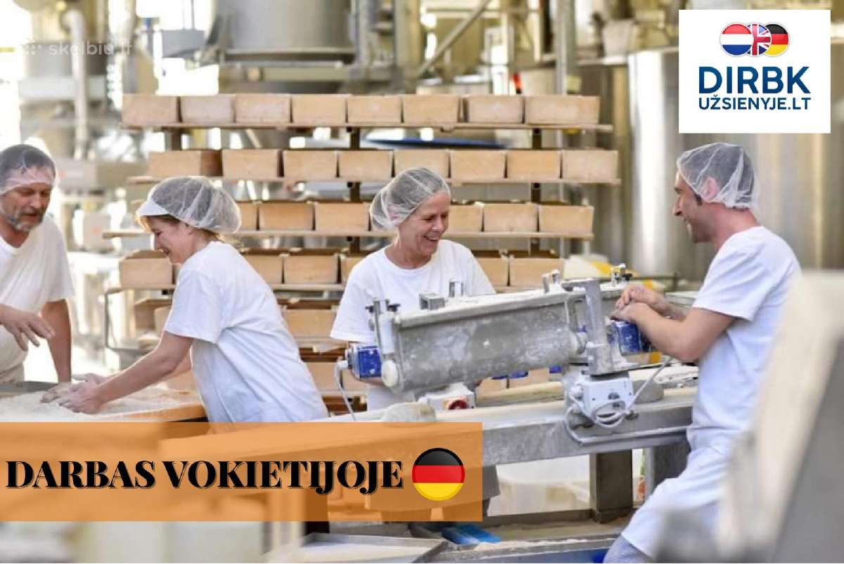 Darbas sandėliuose, fabrikuose Vokietijoje Ru, LT - nuotraukos Nr. 4