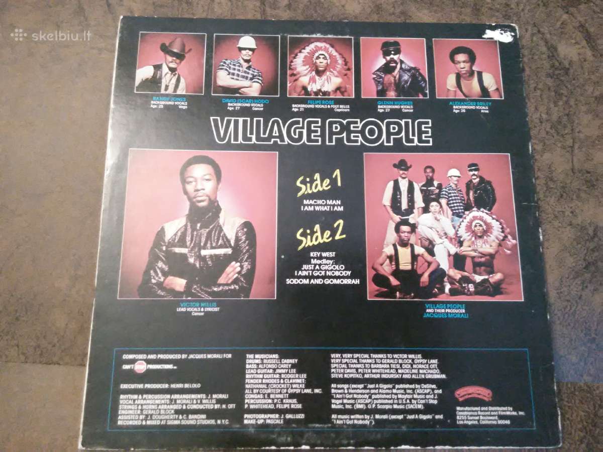 Village People Lp - nuotraukos Nr. 7