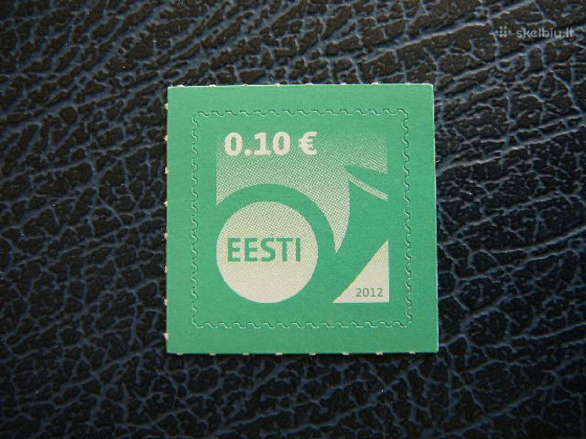 Estija 2012 Pasto ragelis Mnh est727