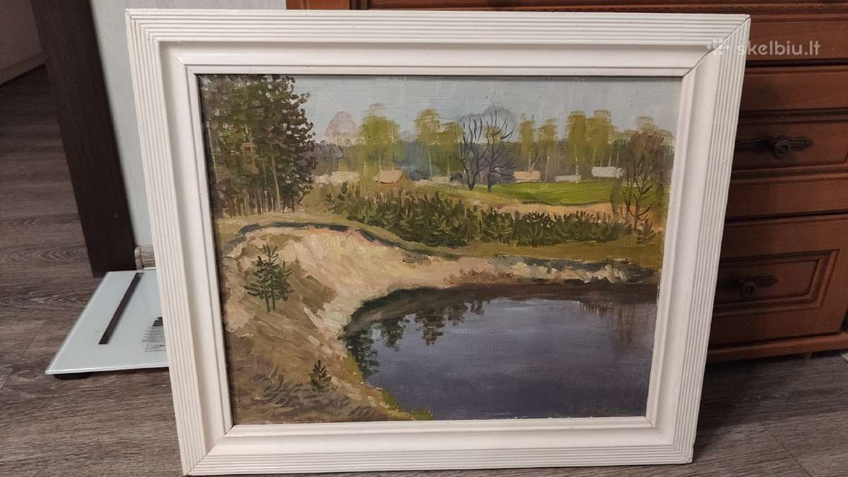 Paveikslas 40x50. Ismatavimas be remo