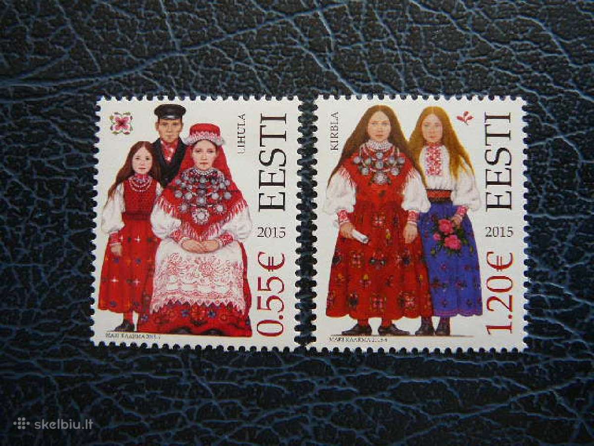 Estija 2015 Nacionaliniai kostiumai Mnh est720