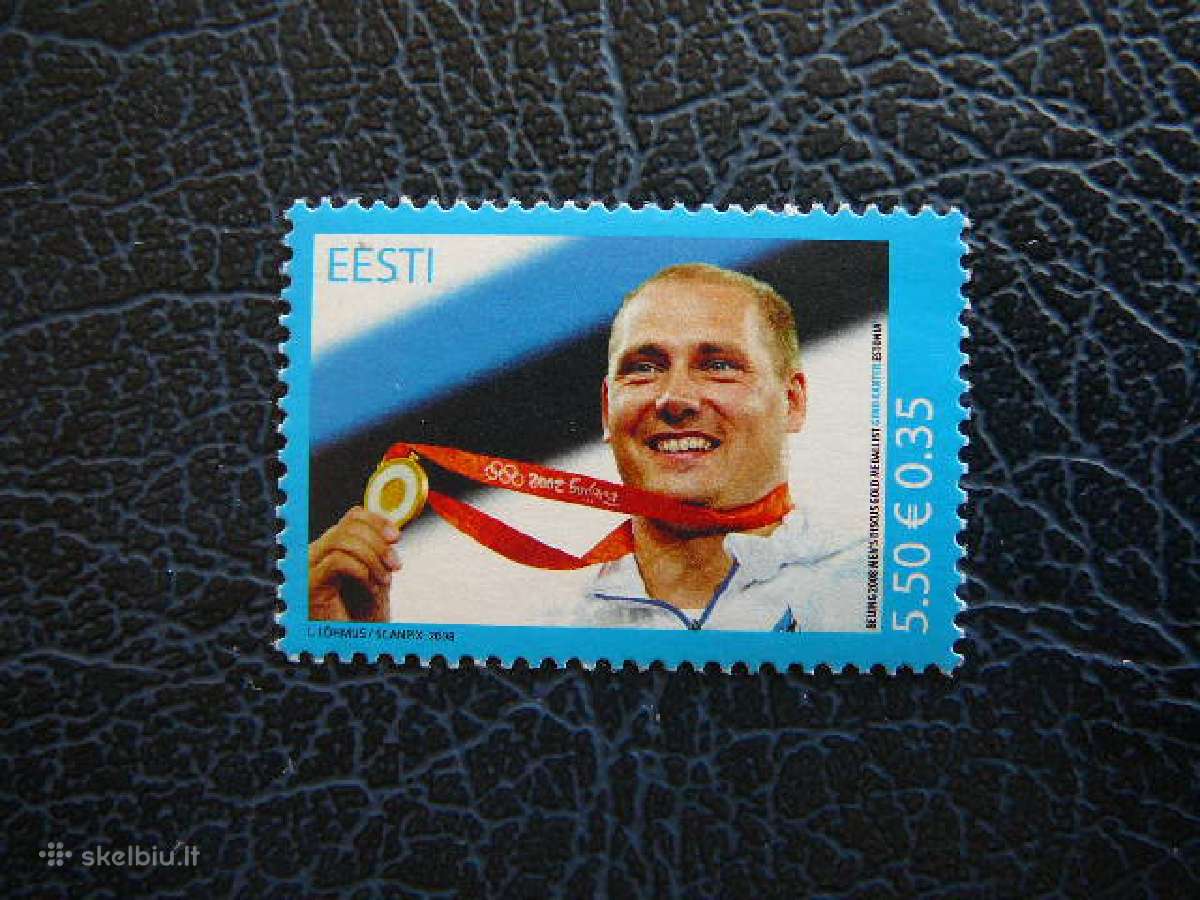 Estija 2008 Olimpines Pekine Medalis Mnh est623