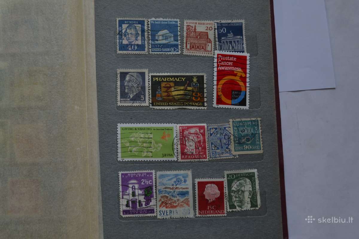 Pasto zenklu albumelis 190 vnt. - nuotraukos Nr. 4