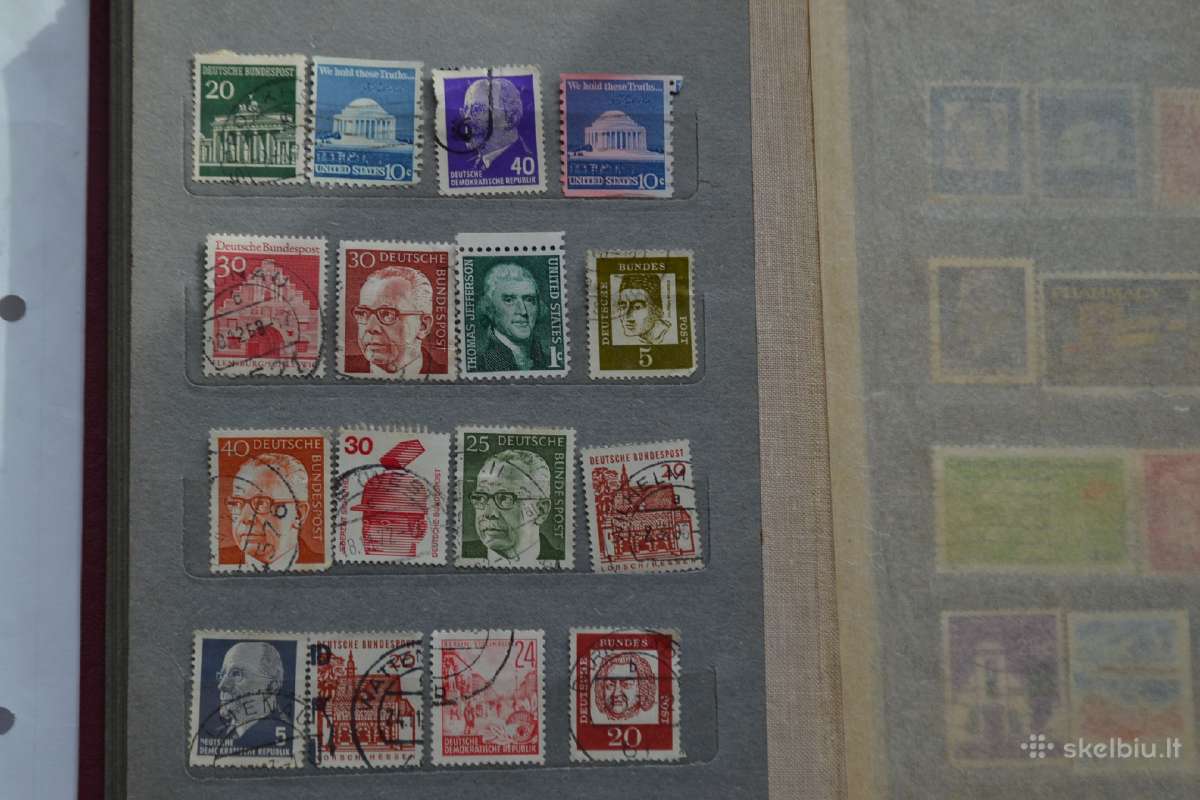 Pasto zenklu albumelis 190 vnt. - nuotraukos Nr. 5