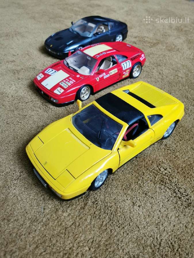 Modeliukai Ferrari 456 Gt Ferrari 348 1:18