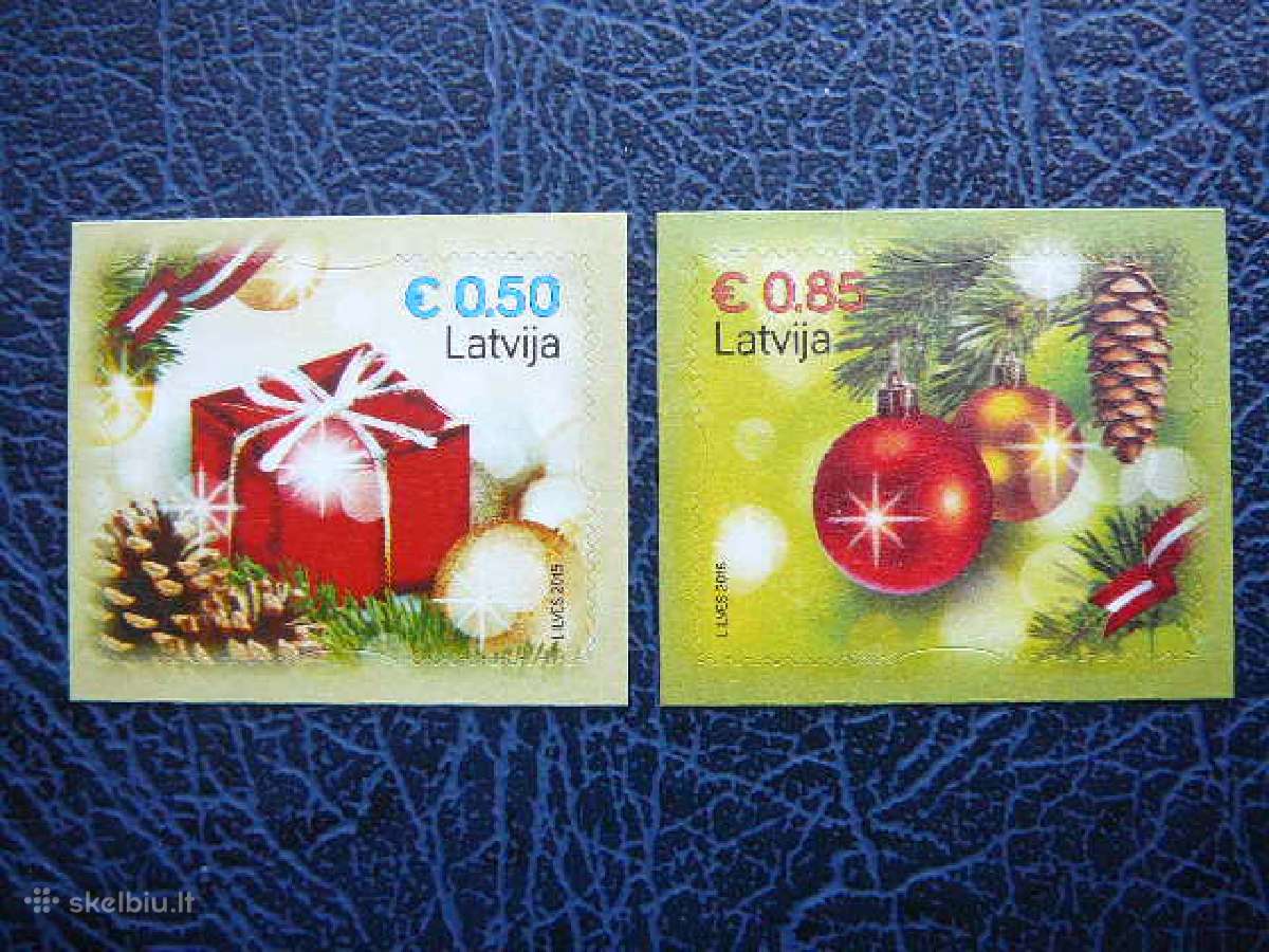 Latvija 2015 Sventos Kaledos Mnh llt969
