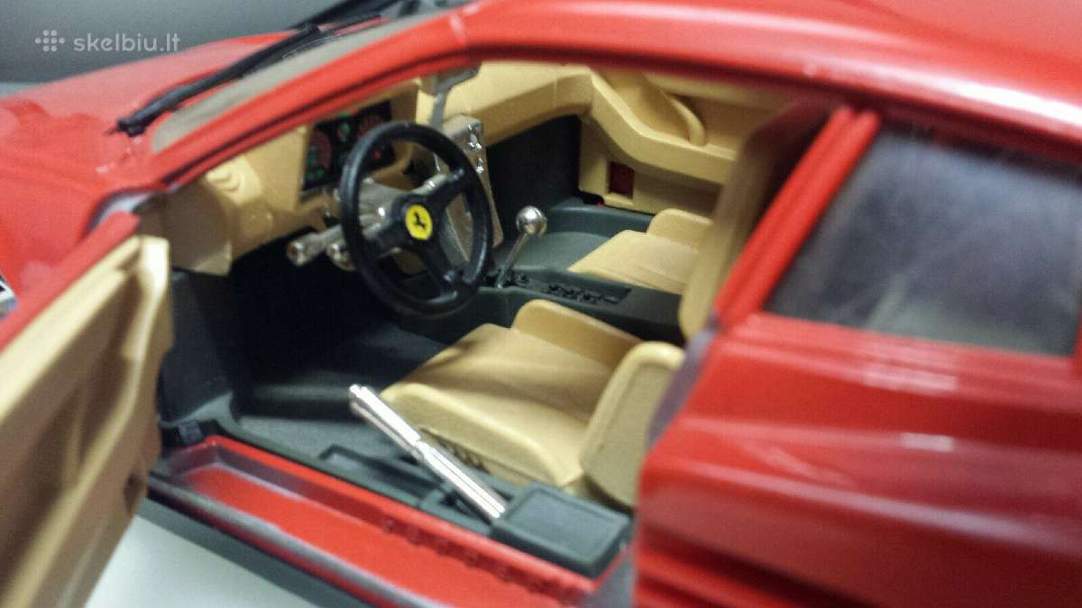 Ferrari Testarossa 1984 1:18 Modelis Modeliukas Di - nuotraukos Nr. 7