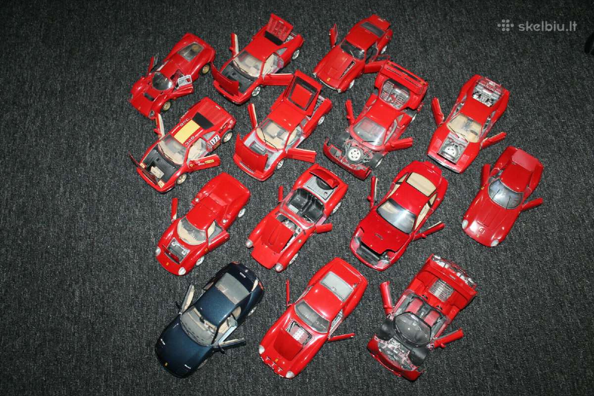 Ferrari gto 1984 1:18 modeliukas modelis italiskas - nuotraukos Nr. 8