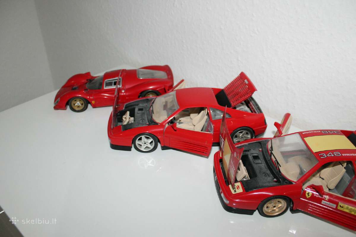 Ferrari gto 1984 1:18 modeliukas modelis italiskas - nuotraukos Nr. 9