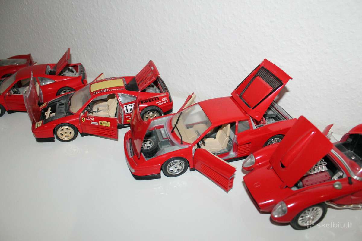 Ferrari gto 1984 1:18 modeliukas modelis italiskas - nuotraukos Nr. 10