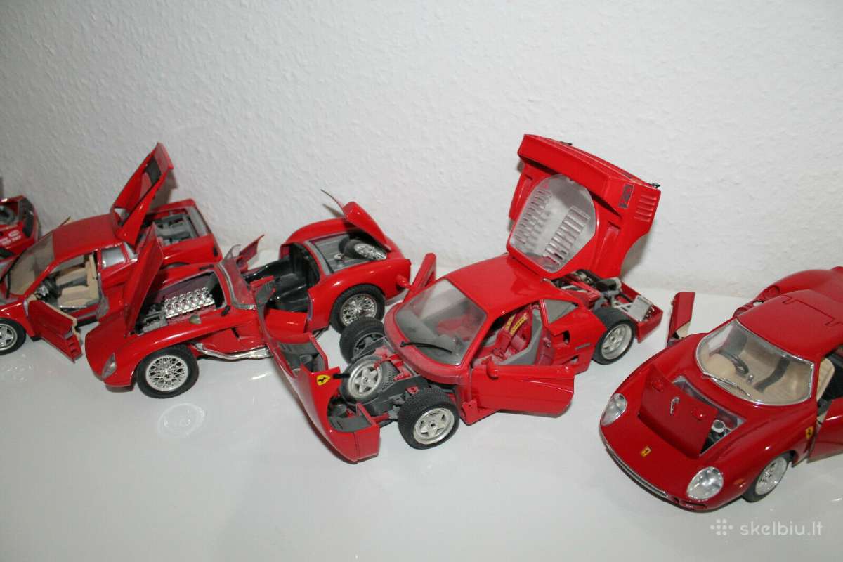 Ferrari gto 1984 1:18 modeliukas modelis italiskas - nuotraukos Nr. 11