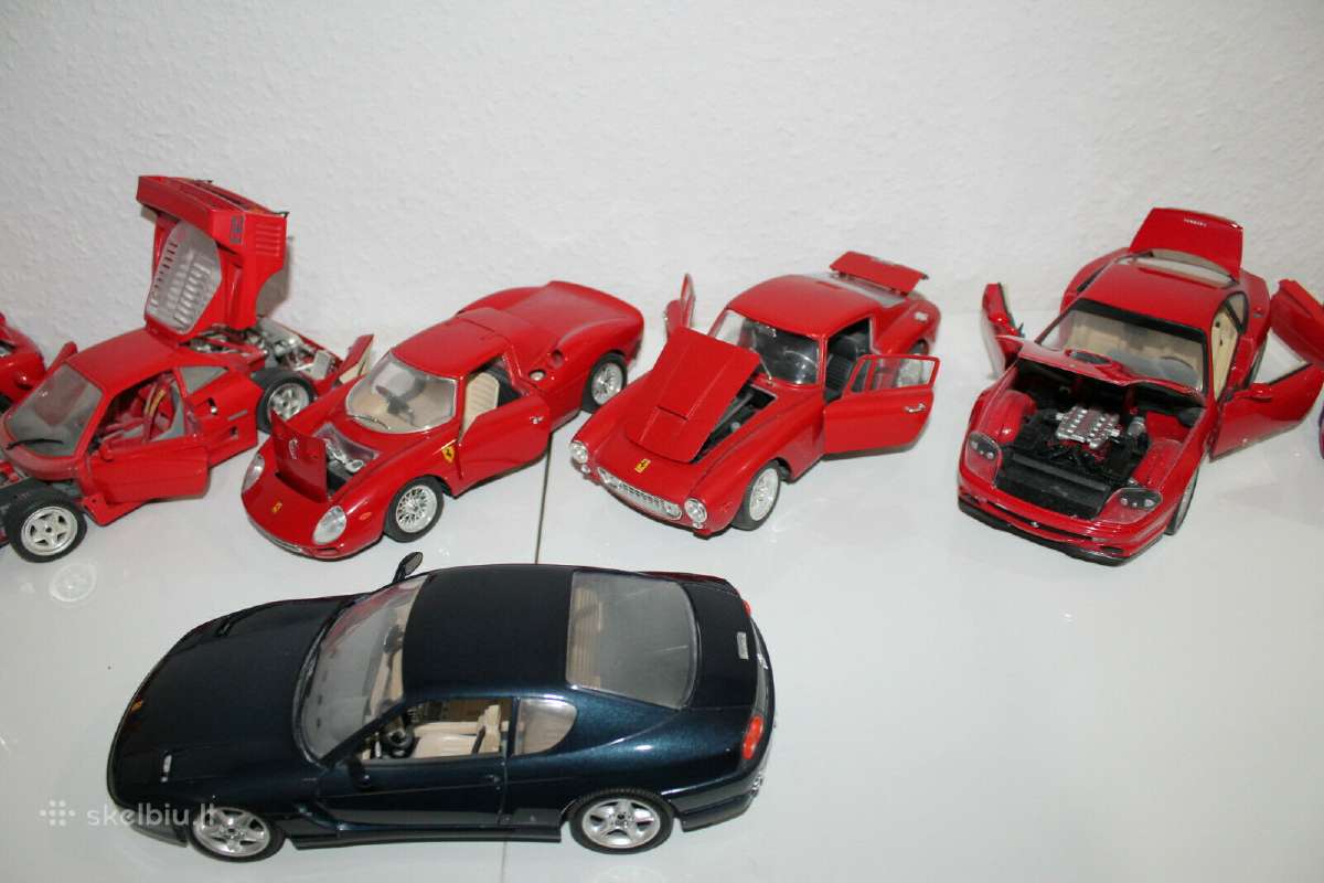 Ferrari gto 1984 1:18 modeliukas modelis italiskas - nuotraukos Nr. 12