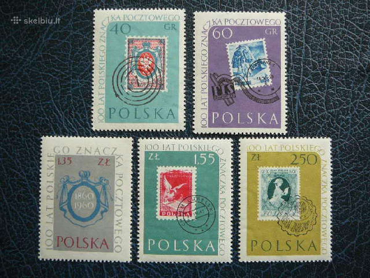 100 metu p.zenklui Lenkija 1960 svarus lk1151