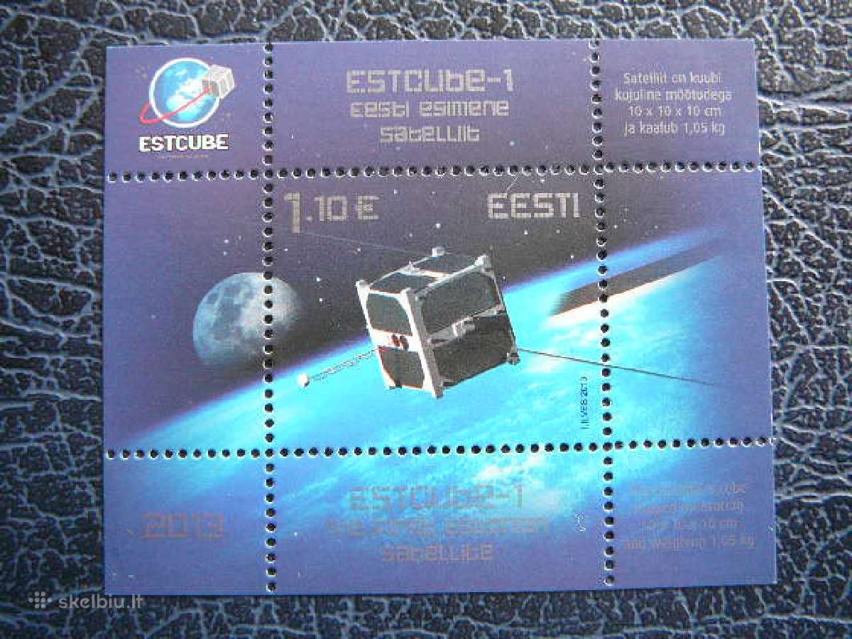 Estija 2013 Kosmosas Satelitas Mnh est762
