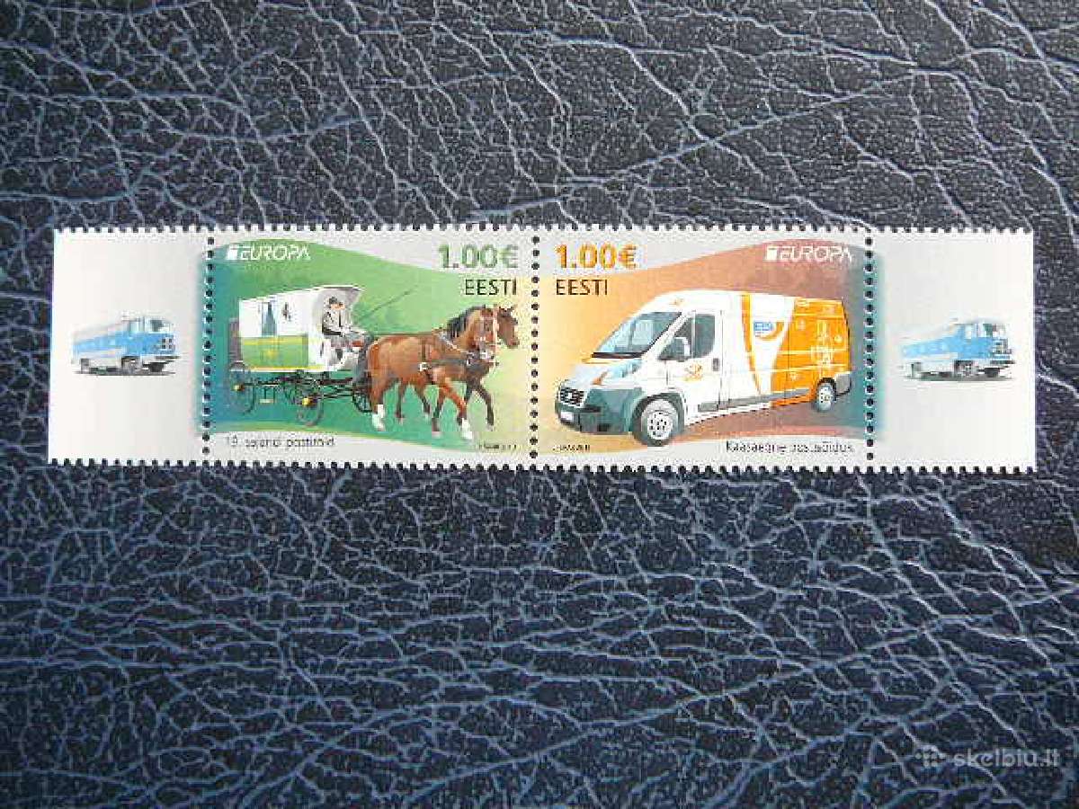Estija 2013 Europa Cept Automobiliai svarus est763