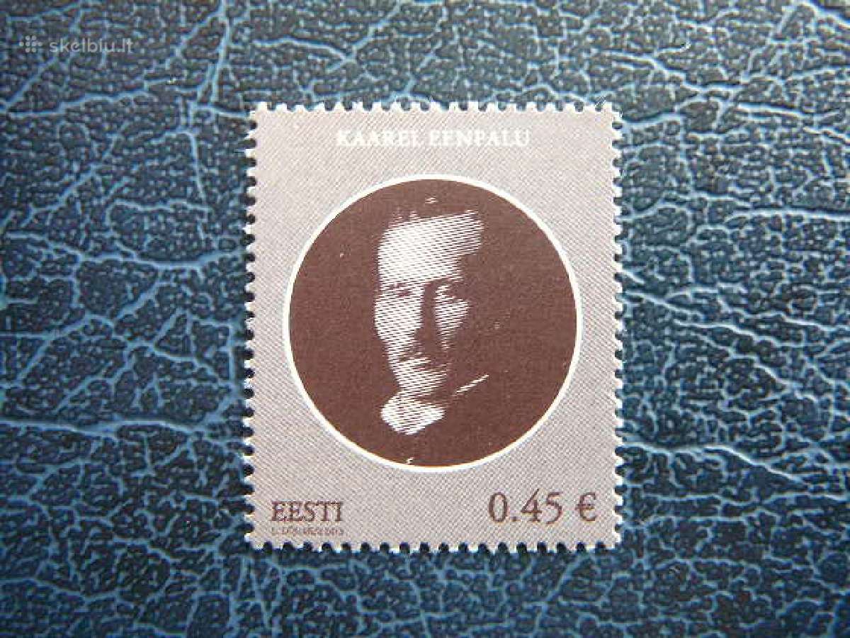 Estija 2013 Izymus zmones K. Eenpalu Mnh est766