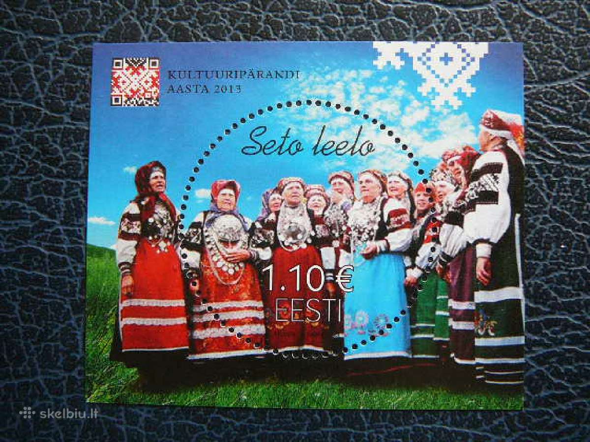 Estija 2013 Nacionaliniai kostiumai Mnh est769