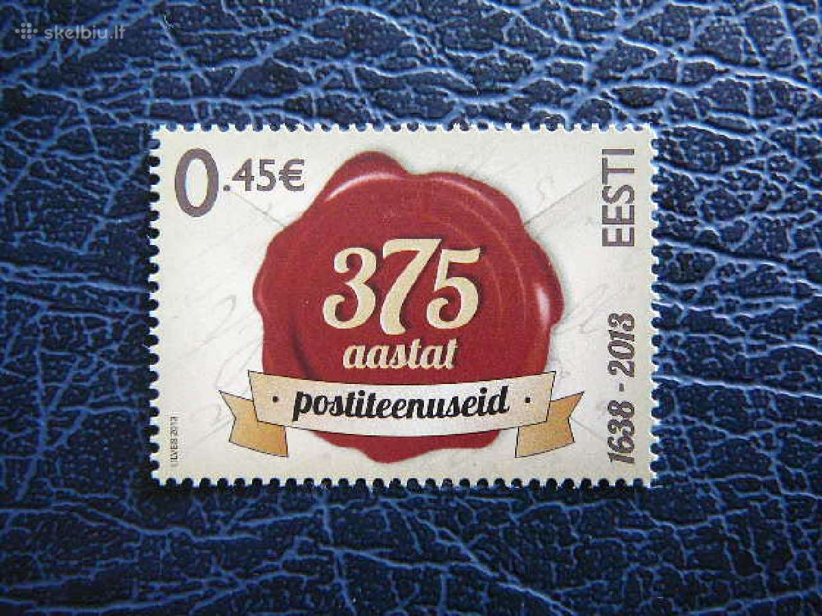 Estija 2013 Pastas Mnh est775