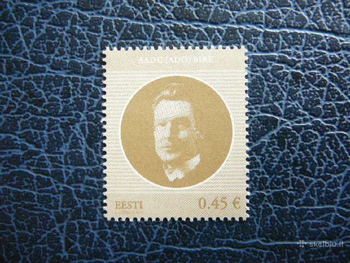 Estija 2013 Izymus zmones Ado Birk Mnh est776