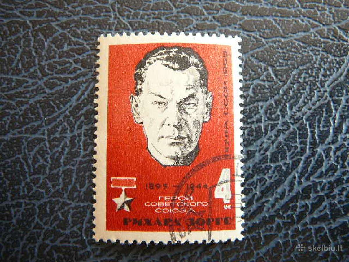 Ssr 1965 R. Zorge Karas antsp. a3030