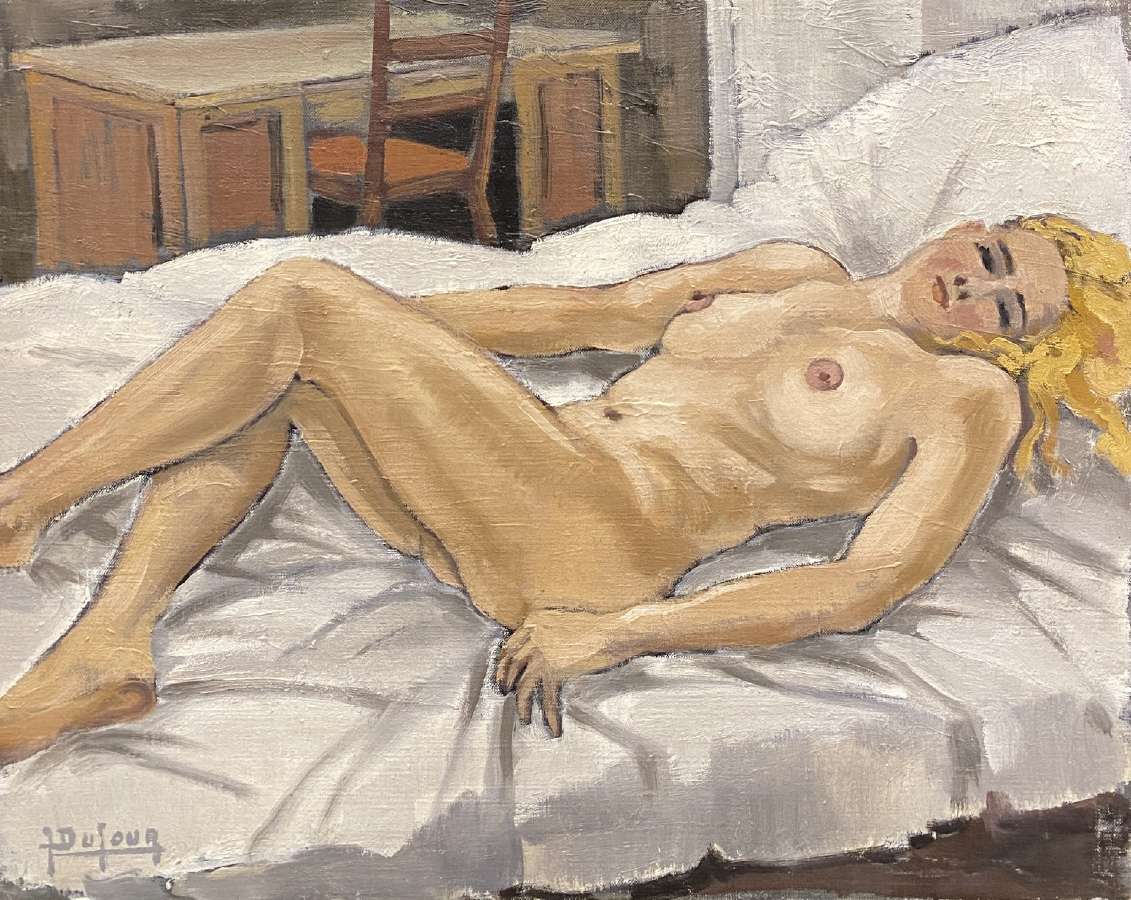 Paveikslas dailininkas Jean Dufour (1903 - 1985)