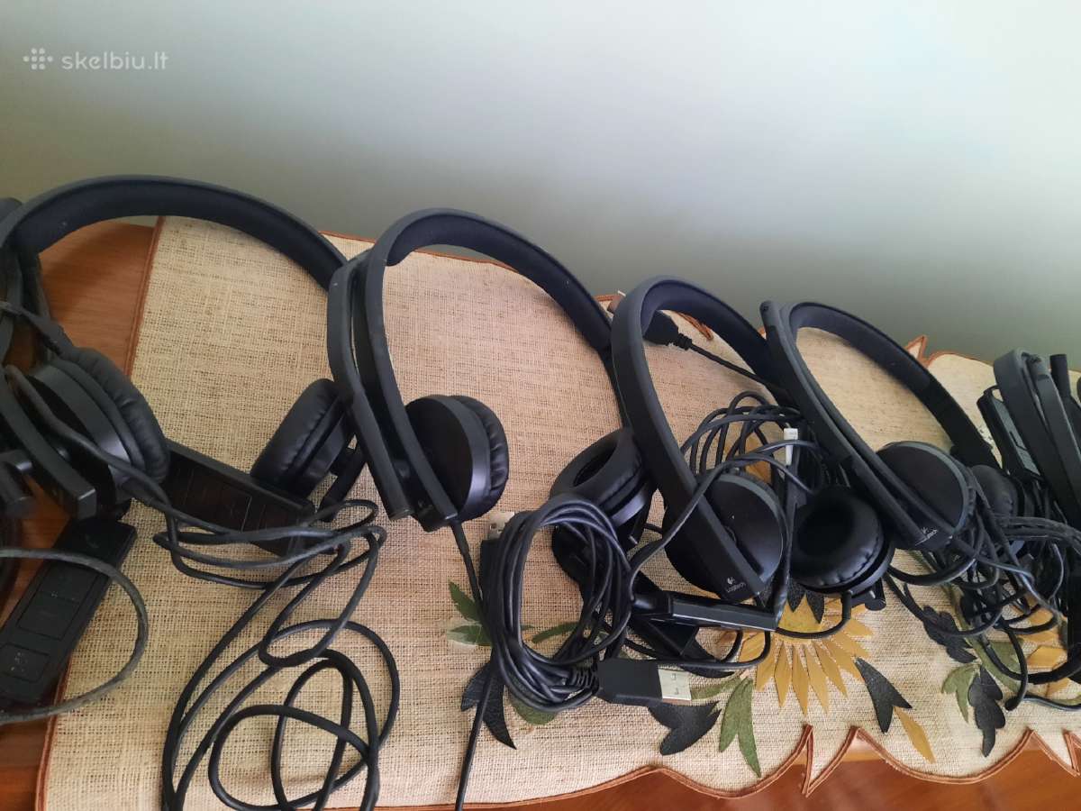 18 vienetu ausiniu su mikrofonais - nuotraukos Nr. 4