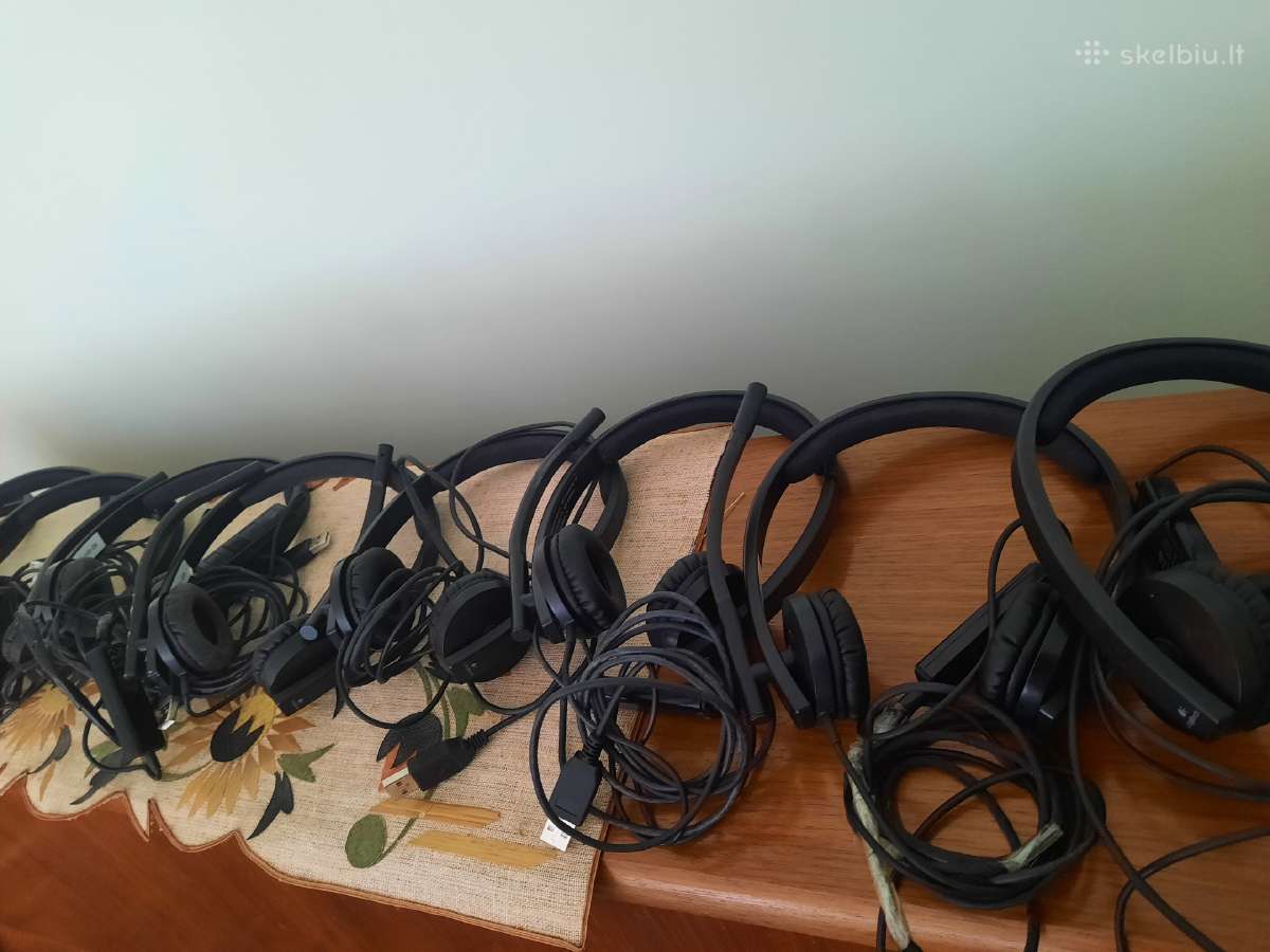 18 vienetu ausiniu su mikrofonais - nuotraukos Nr. 5