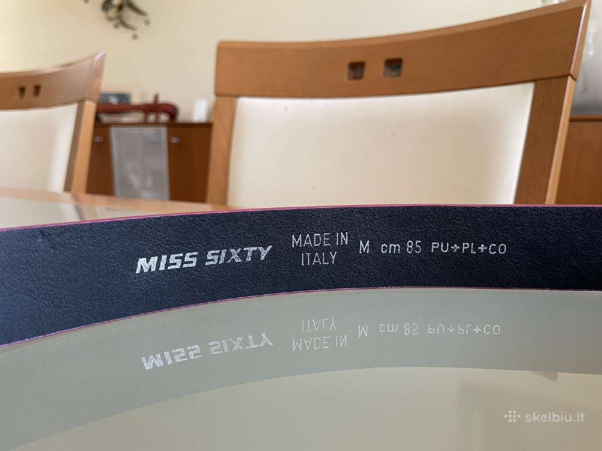 Moteriškas diržas Diesel, Miss Sixty - nuotraukos Nr. 2