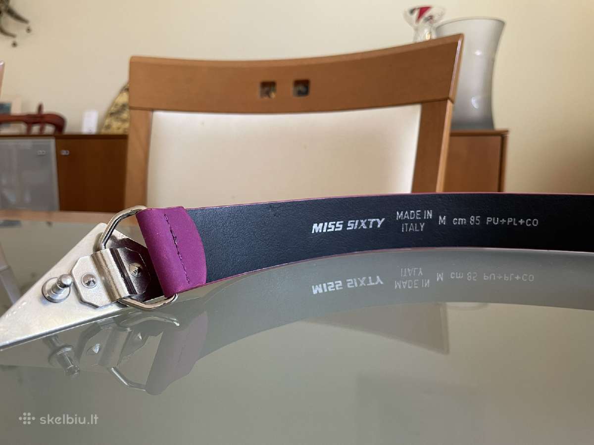 Moteriškas diržas Diesel, Miss Sixty - nuotraukos Nr. 3