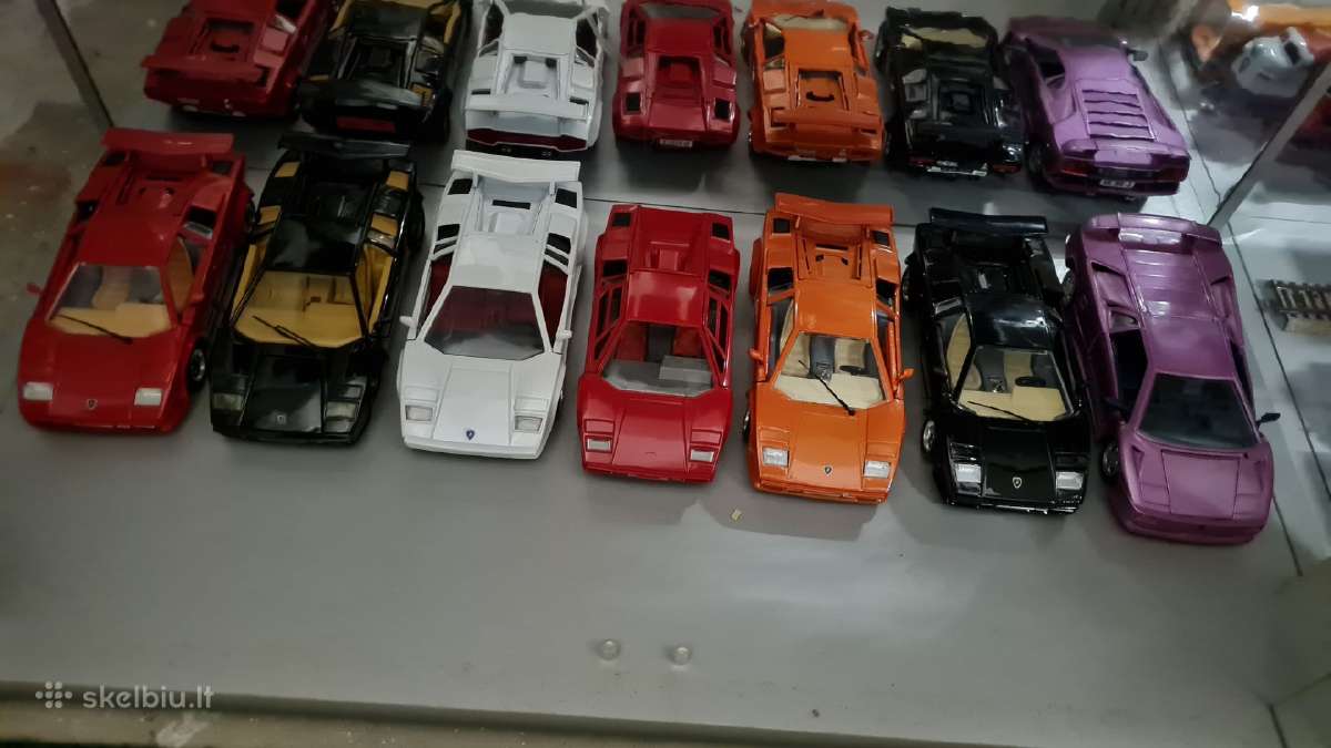 Lamborghini modeliukai 1:24 Diablo countach urus - nuotraukos Nr. 2