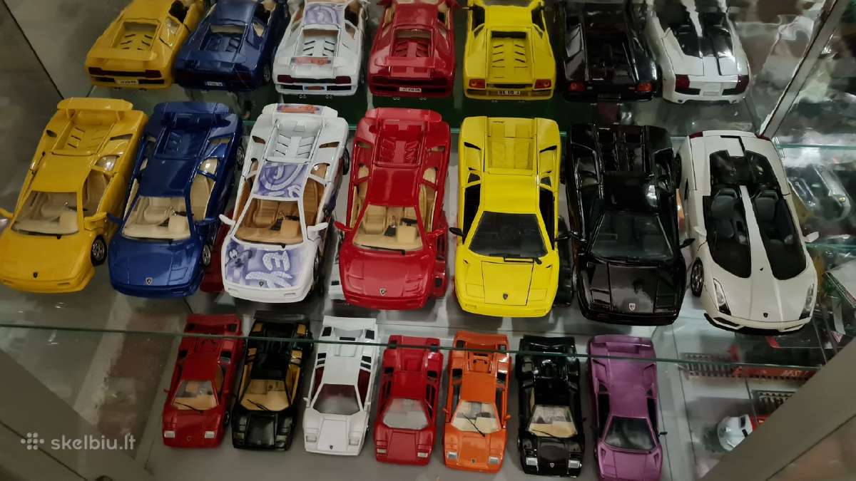 Lamborghini modeliukai 1:24 Diablo countach urus - nuotraukos Nr. 5