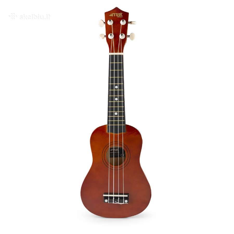 Ukulele rinkinys soprano 21" tamsus medis - nuotraukos Nr. 3