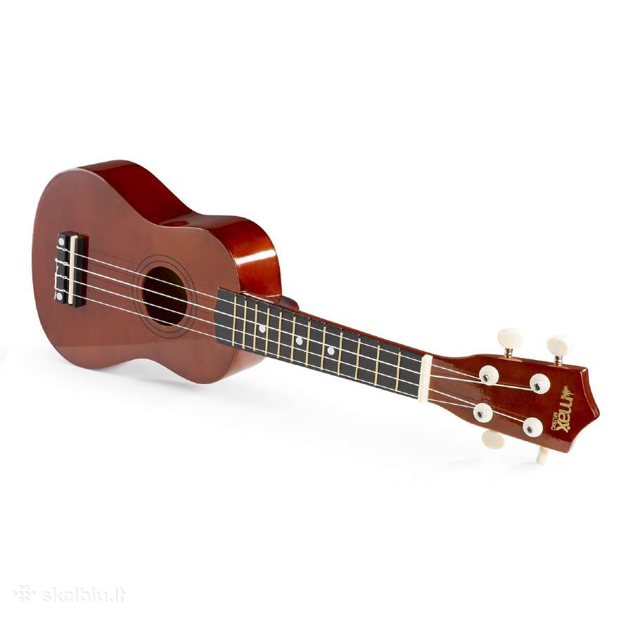 Ukulele rinkinys soprano 21" tamsus medis - nuotraukos Nr. 6