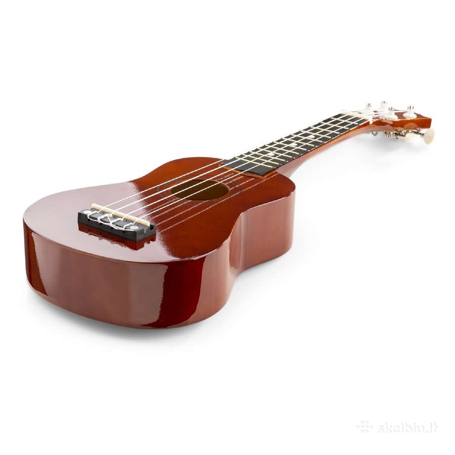 Ukulele rinkinys soprano 21" tamsus medis - nuotraukos Nr. 7