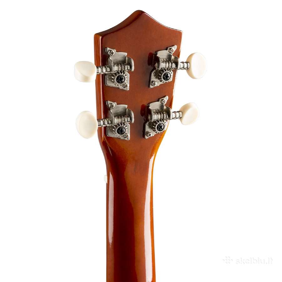 Ukulele rinkinys soprano 21" tamsus medis - nuotraukos Nr. 11