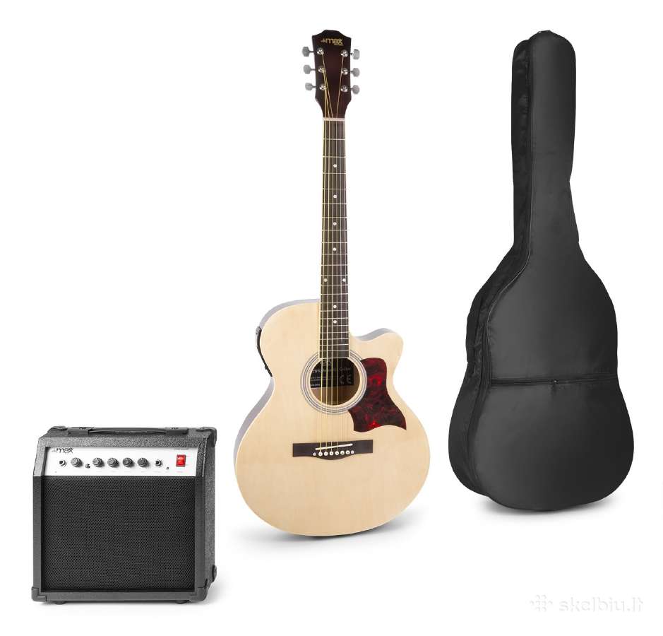Max Showkit Elektro-akustinė gitara - rinkinys - nuotraukos Nr. 2