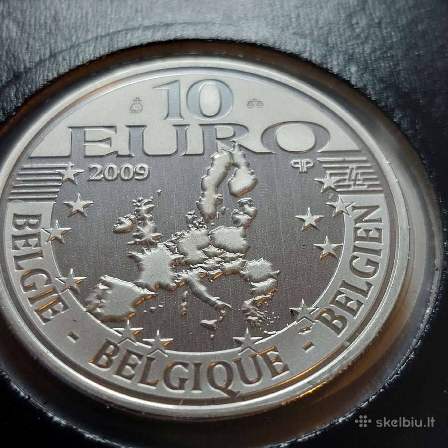 Belgija 2009 Erasmus sidabras 10€ - nuotraukos Nr. 3