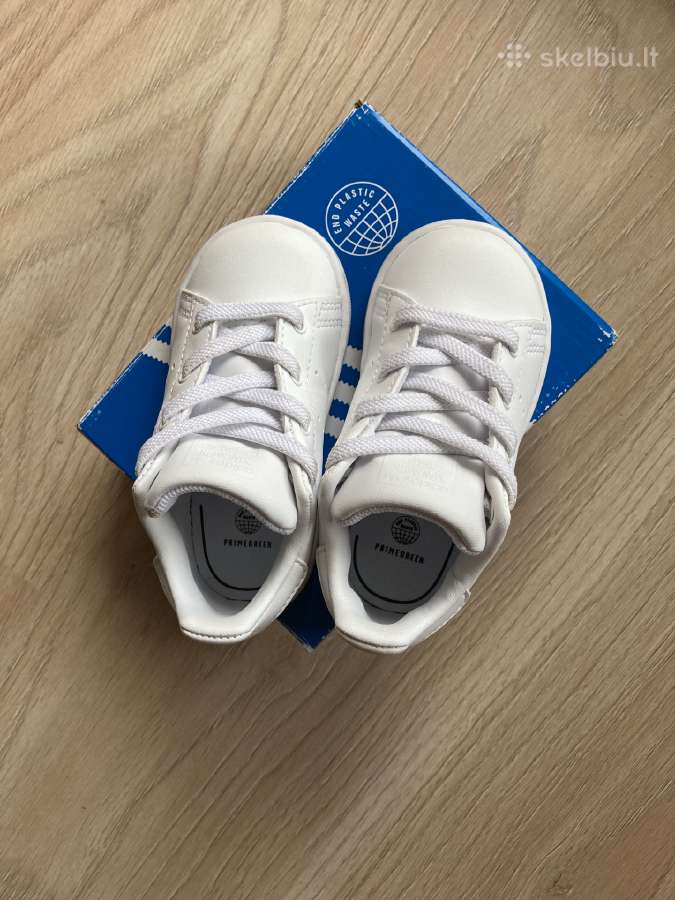 Balti Adidas Stan Smith sportbatukai - nuotraukos Nr. 4