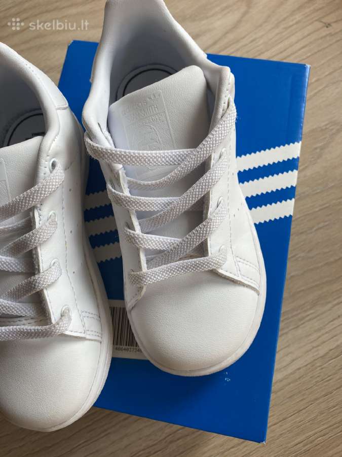 Balti Adidas Stan Smith sportbatukai - nuotraukos Nr. 4
