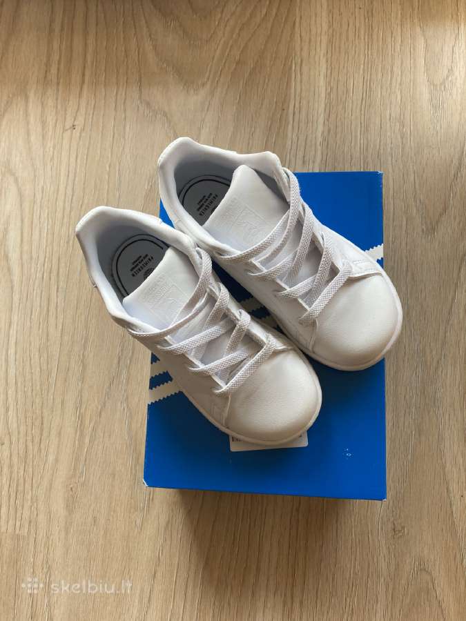 Balti Adidas Stan Smith sportbatukai - nuotraukos Nr. 8