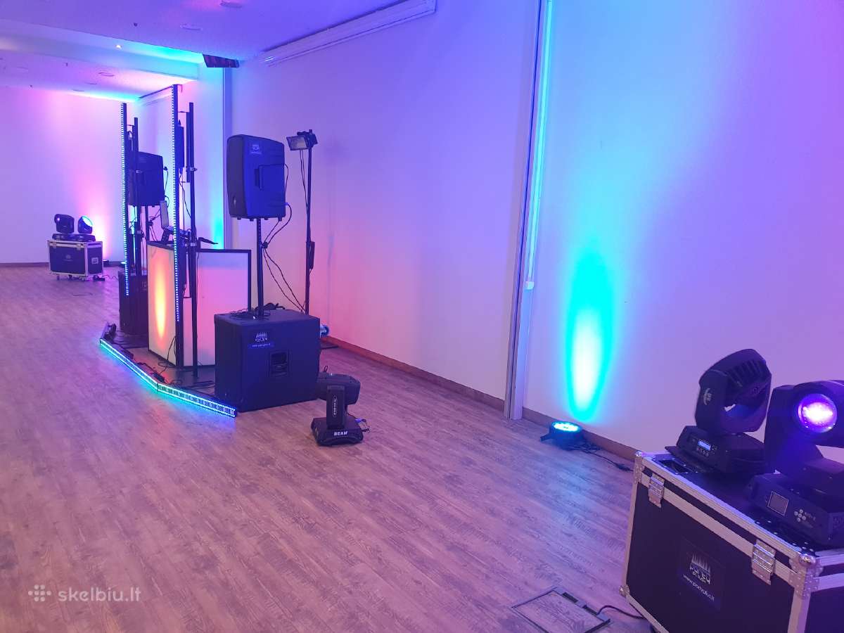 Garso aparaturos ir apsvietimo nuoma, Dj, Vedėjai - nuotraukos Nr. 29
