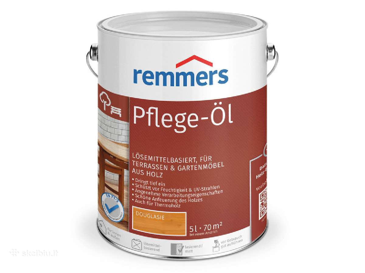 Terasų atnaujinimas - Remmers Pflegeol