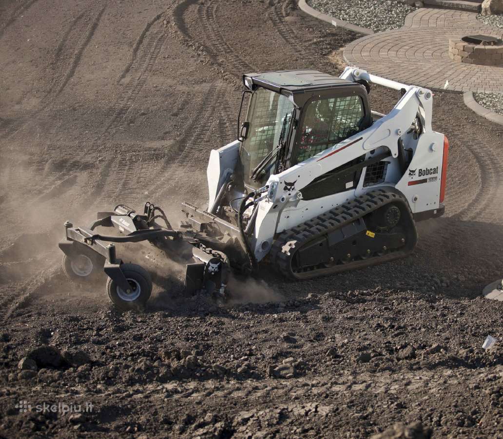 Bobcat vikšrinis, ekskavatorius, dumperis raciokas - nuotraukos Nr. 12