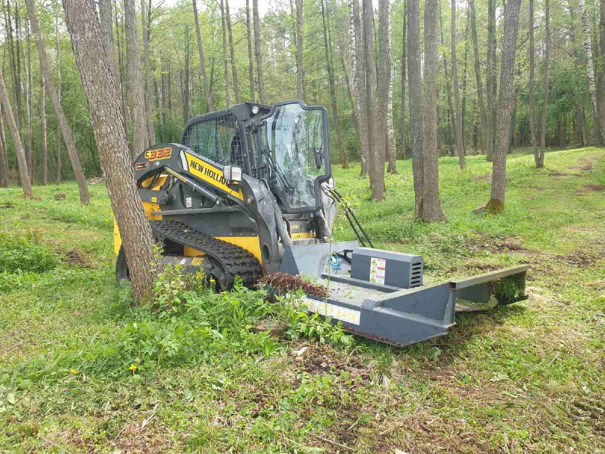 Bobcat vikšrinis, ekskavatorius, dumperis raciokas - nuotraukos Nr. 19