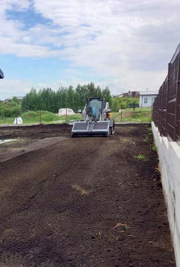 Bobcat vikšrinis, ekskavatorius, dumperis raciokas - nuotraukos Nr. 18