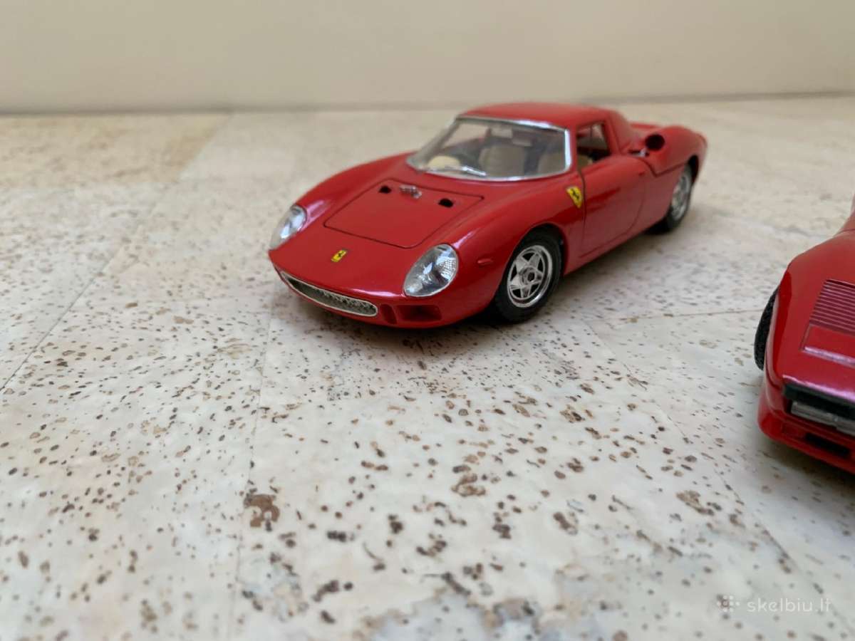 Modeliukai 1:24 Ferrari Mercedes Bugatti Jeep Bmw - nuotraukos Nr. 3