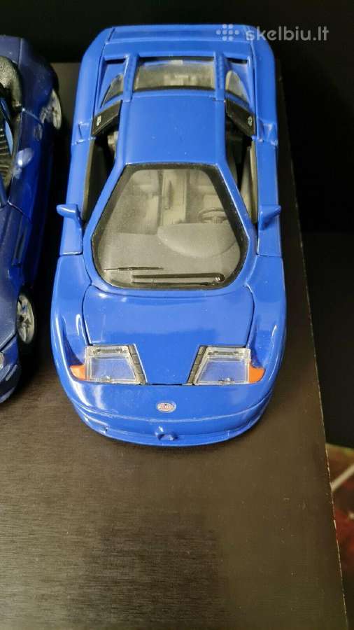 Modeliukai 1:24 Ferrari Mercedes Bugatti Jeep Bmw - nuotraukos Nr. 2