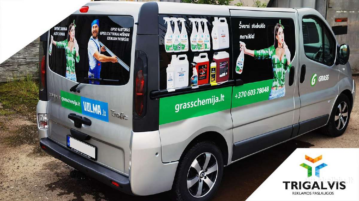 Lipdukų gamyba, reklama ant auto, reklamos gamyba - nuotraukos Nr. 9