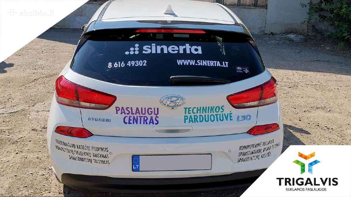 Lipdukų gamyba, reklama ant auto, reklamos gamyba - nuotraukos Nr. 14