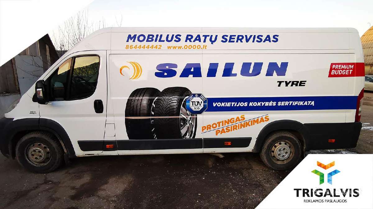 Lipdukų gamyba, reklama ant auto, reklamos gamyba - nuotraukos Nr. 17